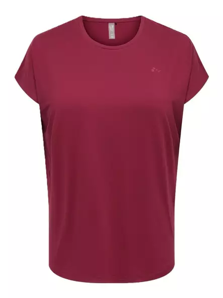 Only Play Curvy T-Shirt Aubree rhohodendro - Womens's sports T-shirts - 141470 - 1