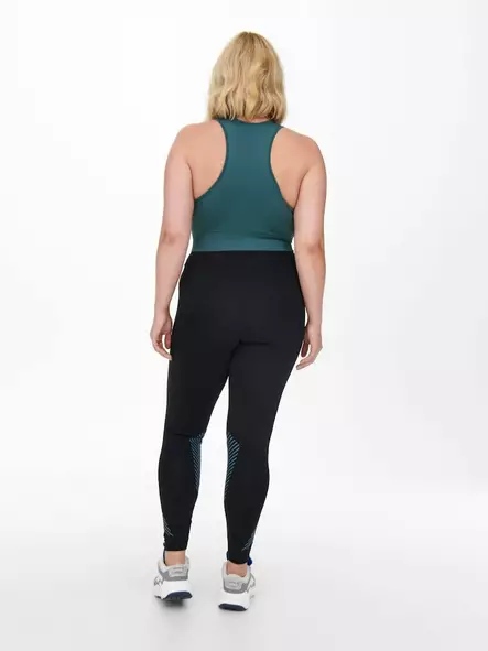 Only Play Curvy Plus Size Sports Bra mediterranea - Women's sports bra - 140125 - 2