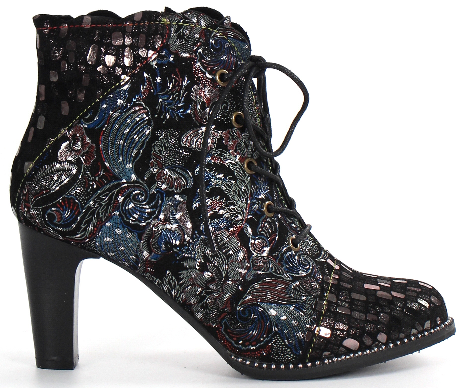 Laura Vita Ankle Boots Alcbaneo 2271, Black - Stilettoshop.eu webstore