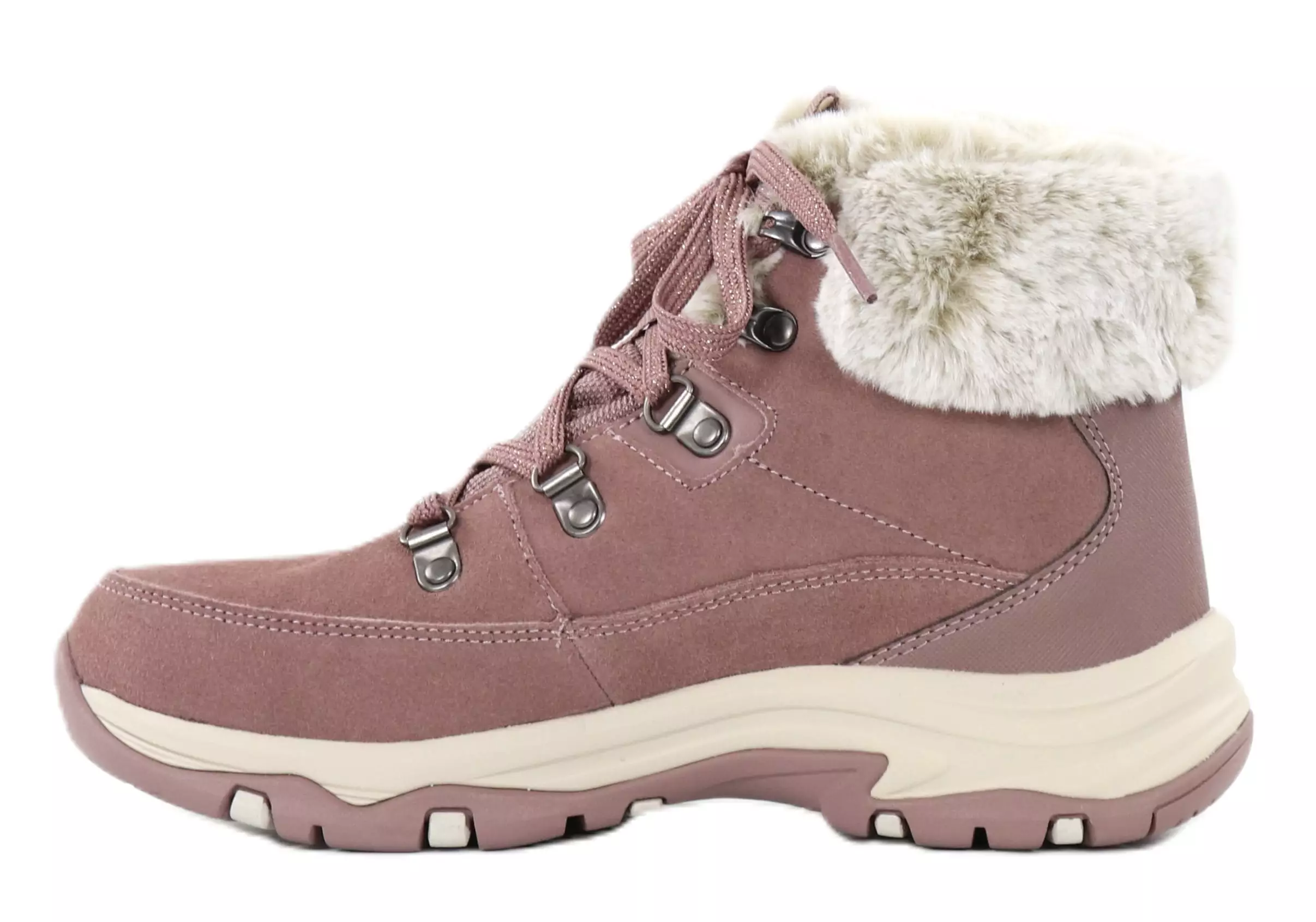 Skechers Women s Ankle Boots 167882 MVE TREGO SNOW WORRIES pink Stilettoshop.eu webstore