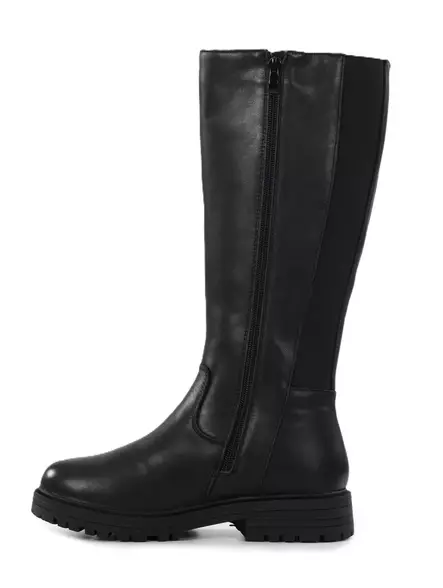 Soft Comfort women's leather boots 08562909 black - Women's boots - 139620 - 2