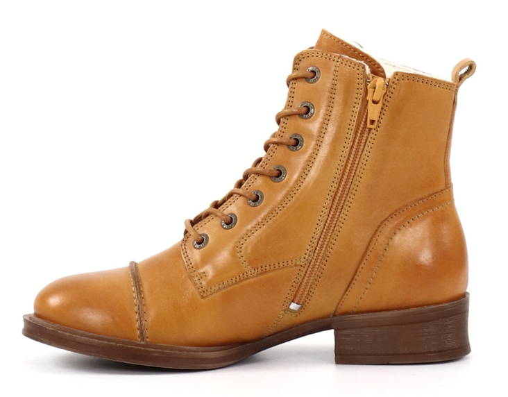 Ten Points Pandora Ankle Boots 60003 mustard Stilettoshop.eu webstore