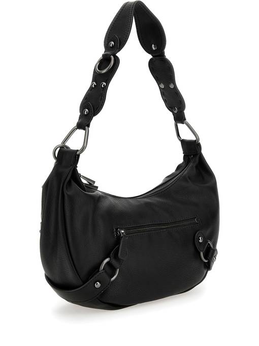 Guess hobo bag on sale black