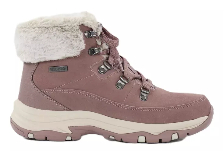 Skechers Women s Ankle Boots 167882 MVE TREGO SNOW WORRIES pink Stilettoshop.eu webstore