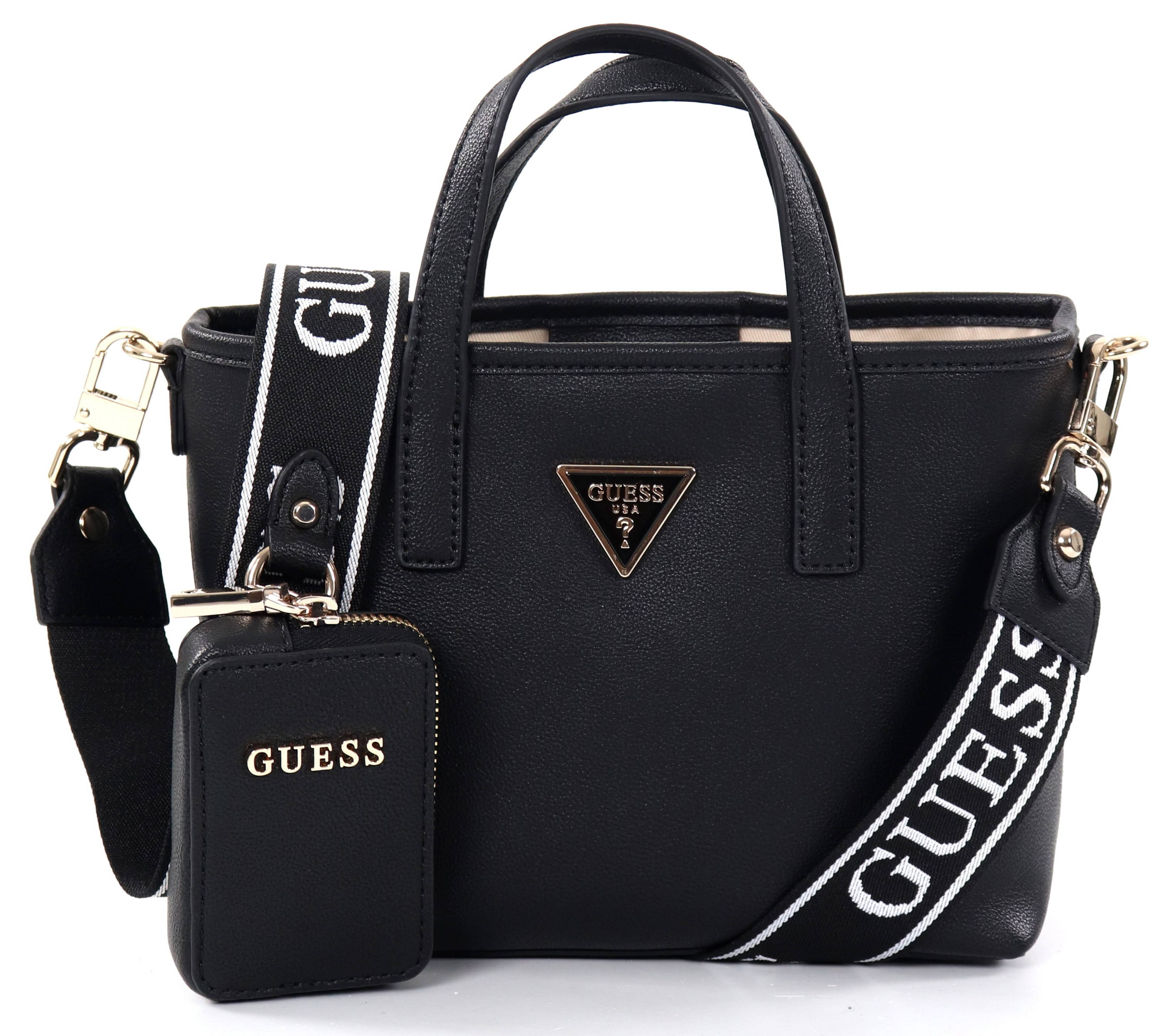 Guess Bag Latona mini Tote black Stilettoshop.eu webstore