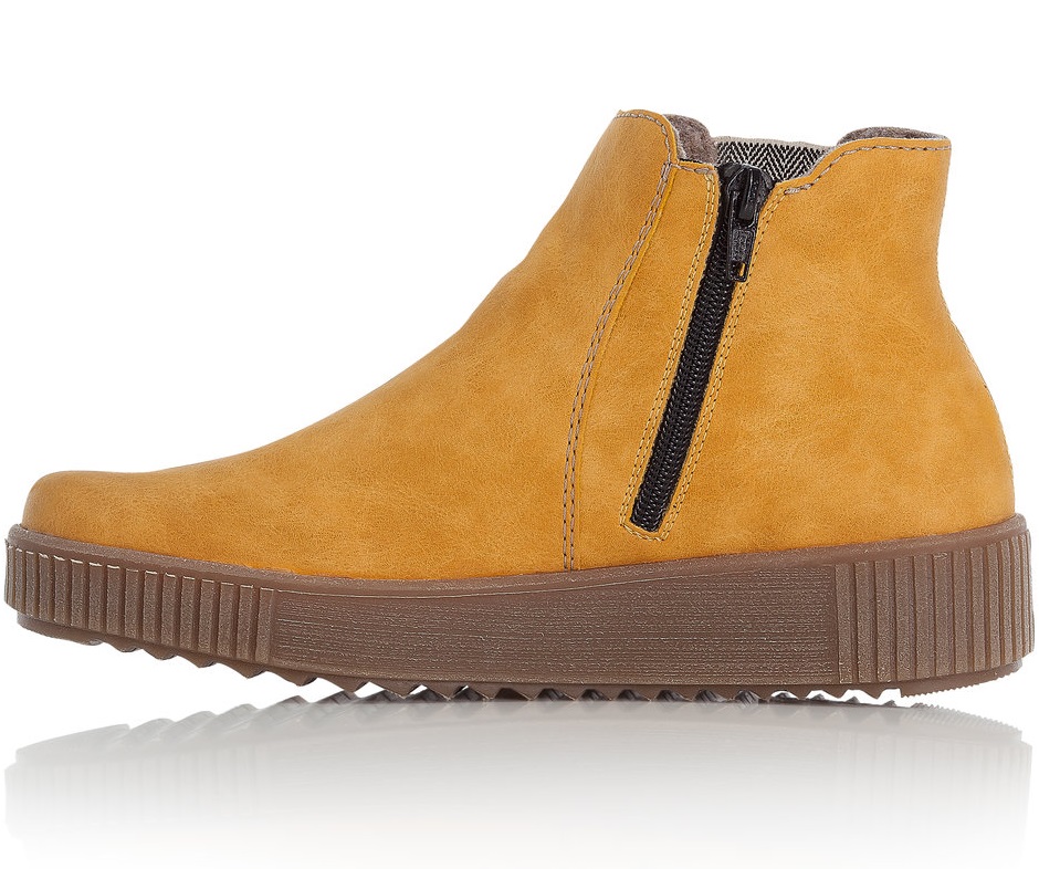 Rieker yellow boots deals