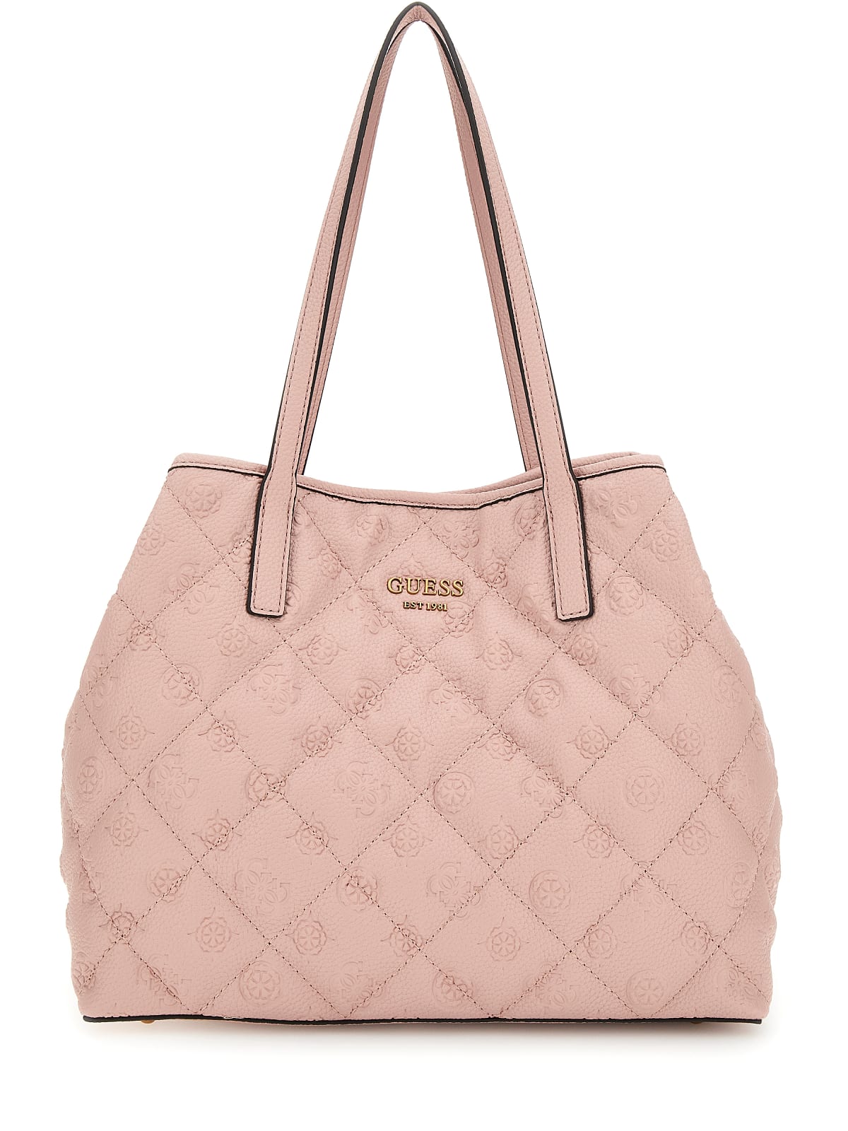 Guess pink quilted outlet bag