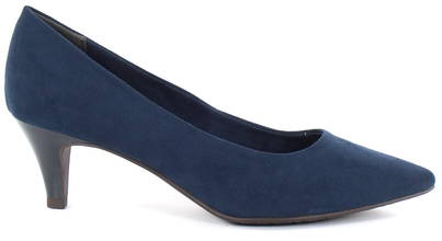 dark blue stiletto heels