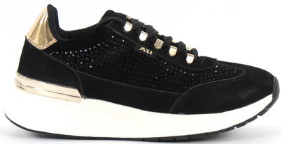 Xti Sneakers 49506, Black/Gold 