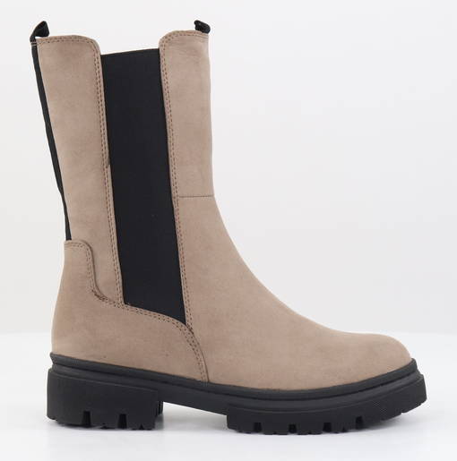 Marco tozzi clearance chelsea boots taupe