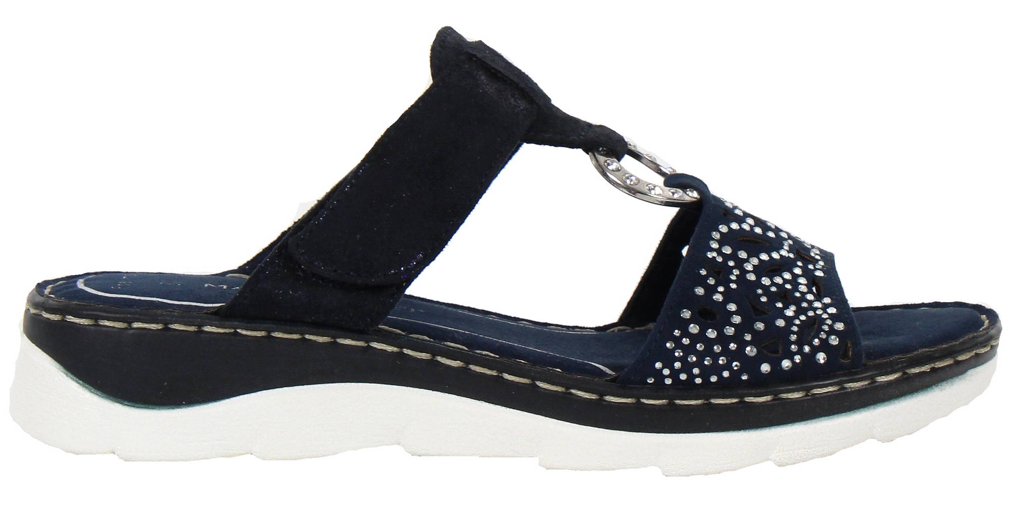 Marco Tozzi Mules 27501-22, Navy - Stilettoshop.eu webstore