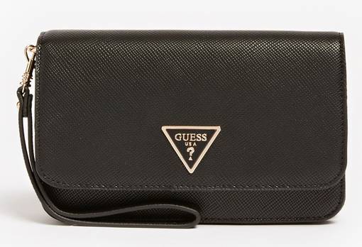 Guess, Bags, Guess Los Angeles Black Wallet Nwt