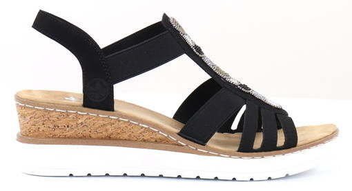 rieker womens wedge sandals