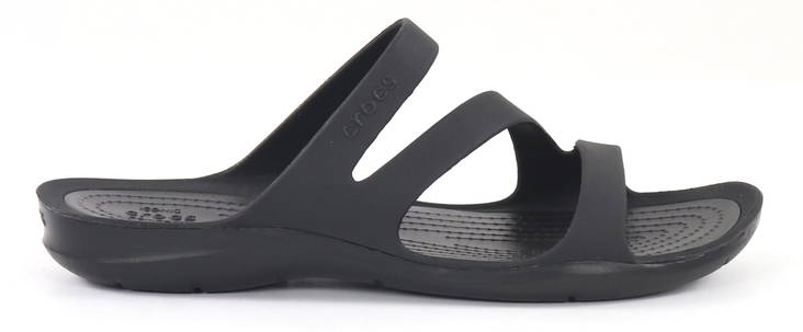 Crocs Swiftwater Sandal W Women's Slide Size 9 - Black/Black (203998) for  sale online | eBay