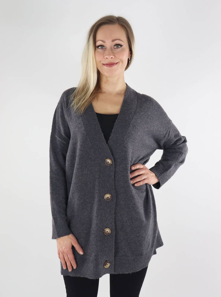 Only women s cardigan dark gray Stilettoshop.eu webstore