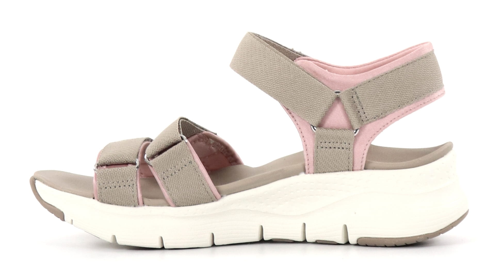 Skechers women s sandals 119305 TPPK ARCH FIT FRESH BLOOM taupe pink Stilettoshop.eu webstore