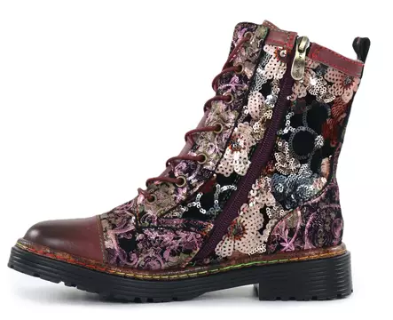 Laura Vita Ankle Boots Incaso 51 Violet - Women's ankle boots - 141944 - 2
