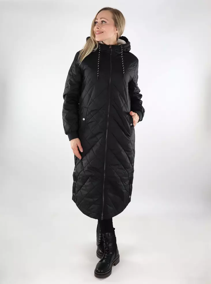 Only long quilted jacket on sale