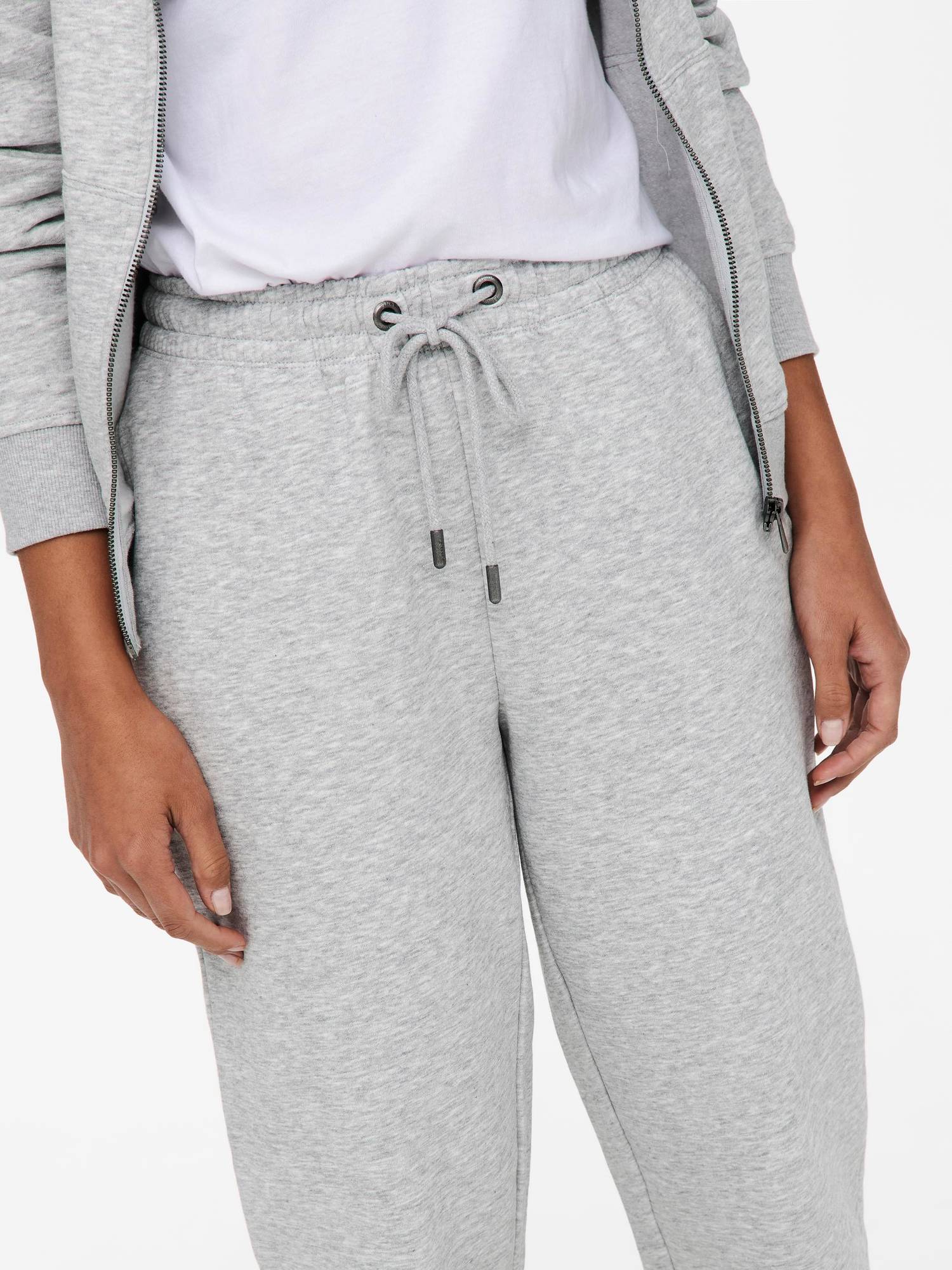 Only Women's Sweat Pants Feel life, light grey -  webstore