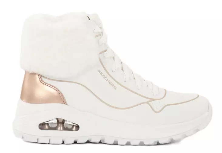 Skechers boots fashion womens gold