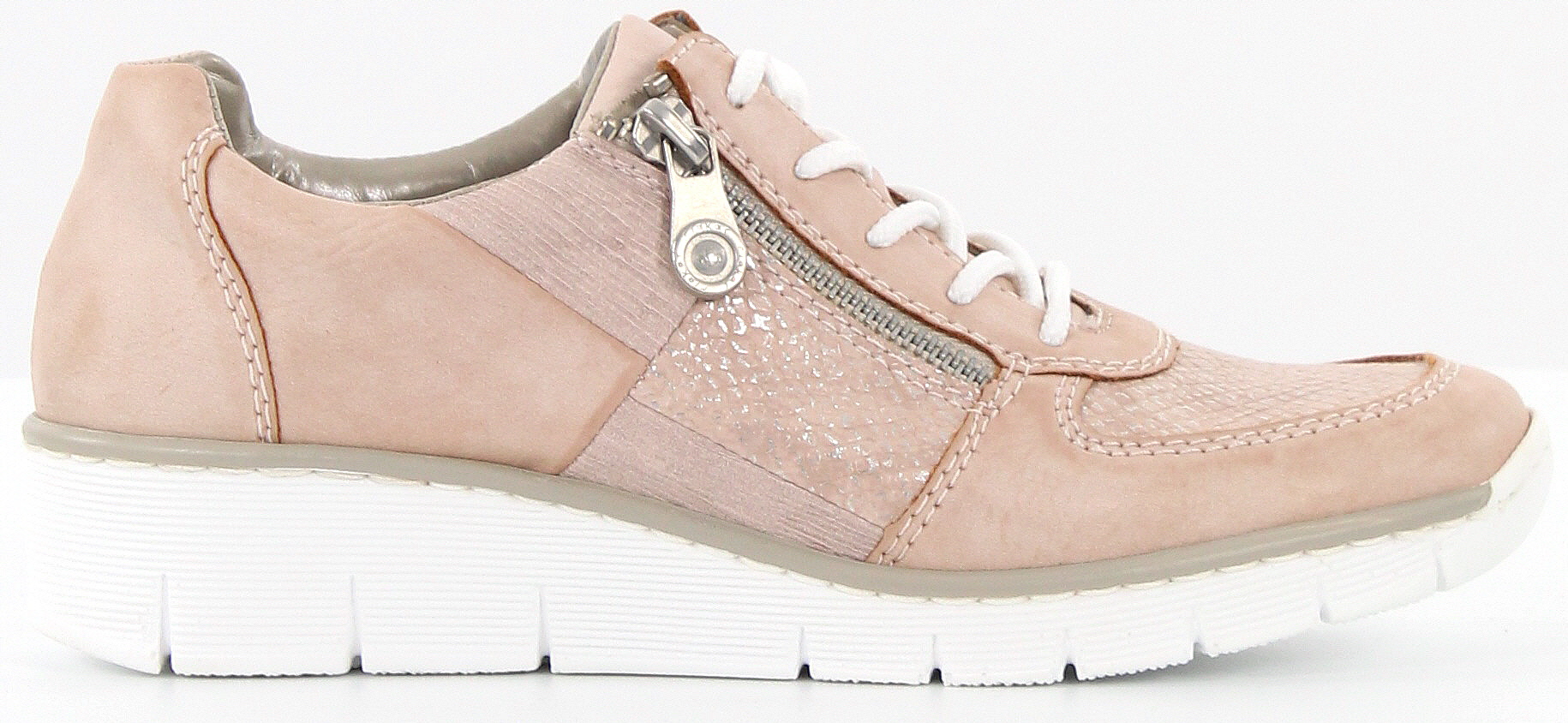 Rieker Walking Shoes 53714-31, Pink - Stilettoshop.eu webstore