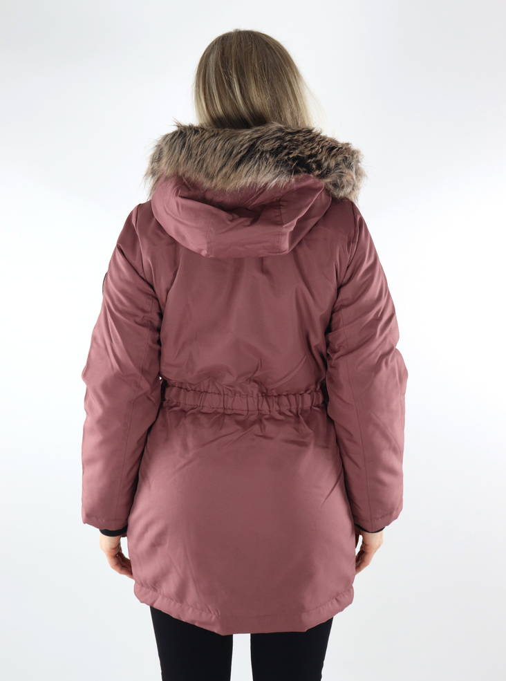 Only pink parka best sale