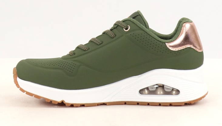 Skechers lace up clearance sneakers olive