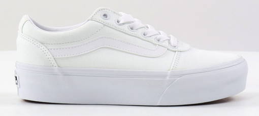 White vans outlet thick sole