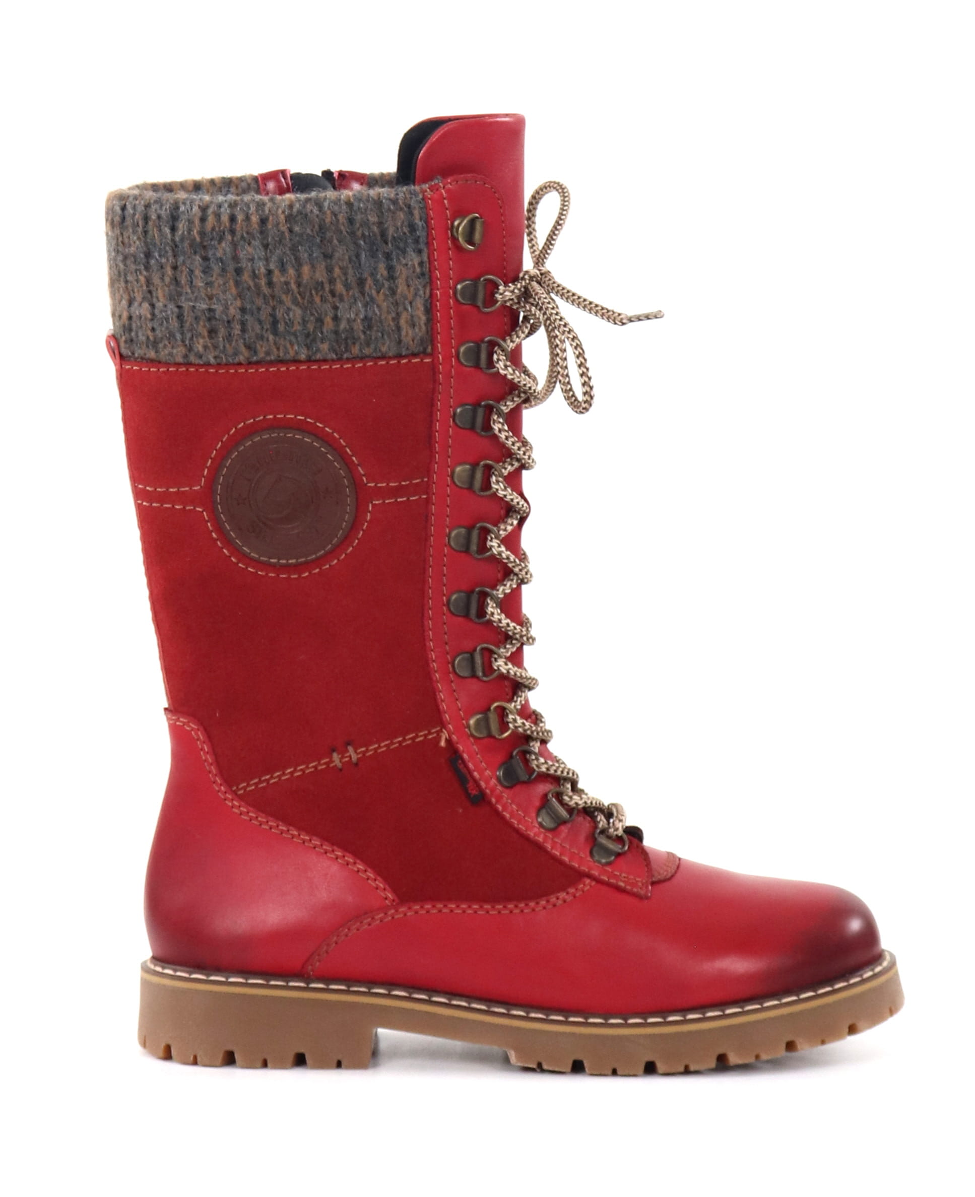 Rieker Remonte women's studded boots D9375-35 red - Stilettoshop