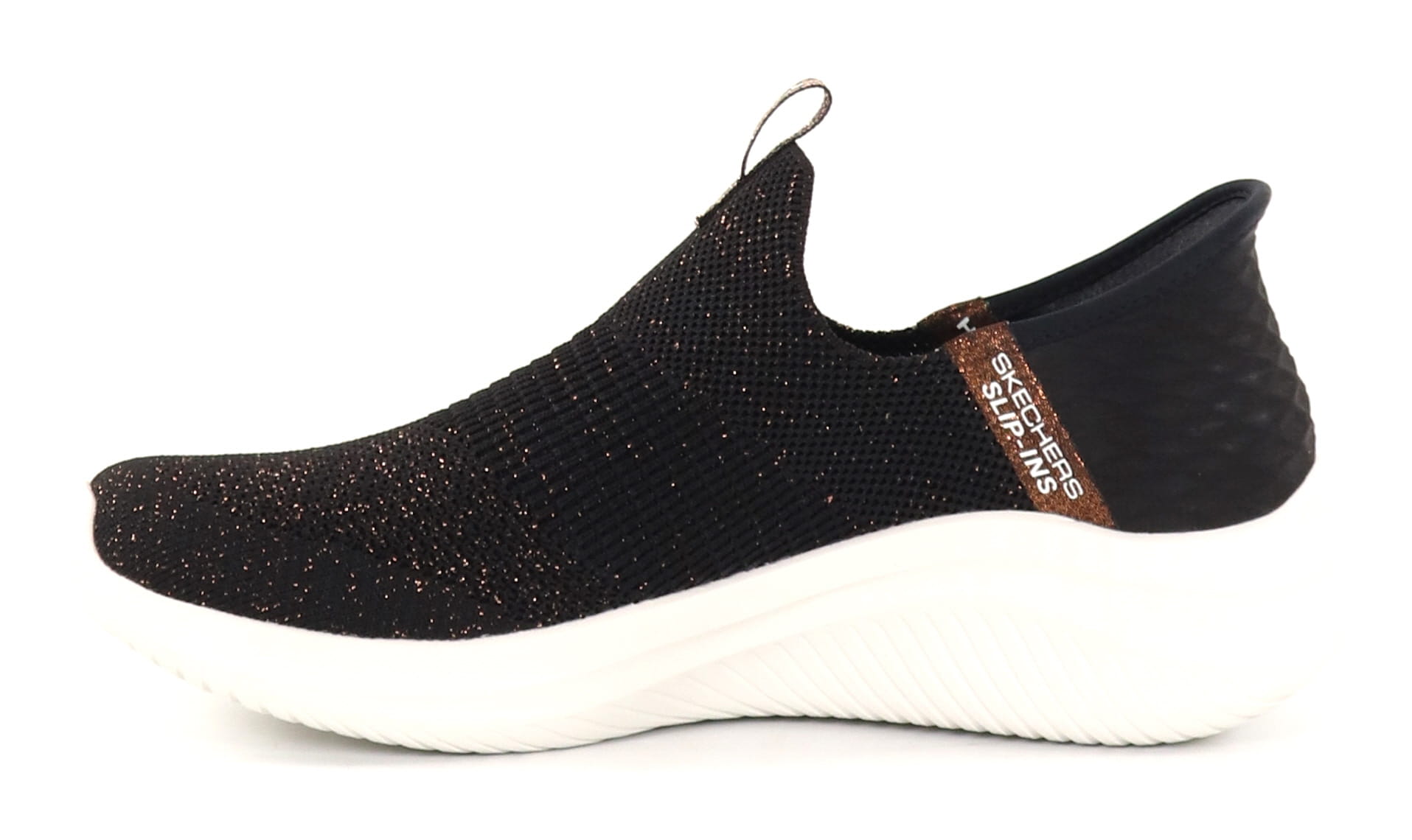 Skechers slip deals on womens gold