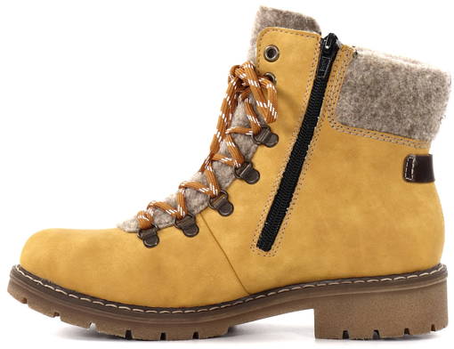 Rieker yellow sales boots