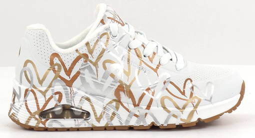 Skechers store metallic sneakers