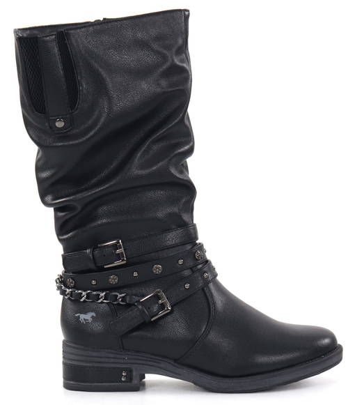 Mustang biker hotsell boots womens