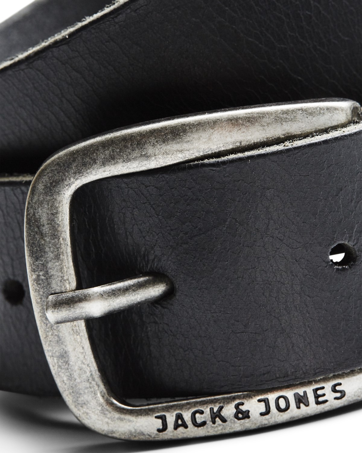 Jack & Jones Men's Belt leather Paul, Black - Stilettoshop.eu webstore