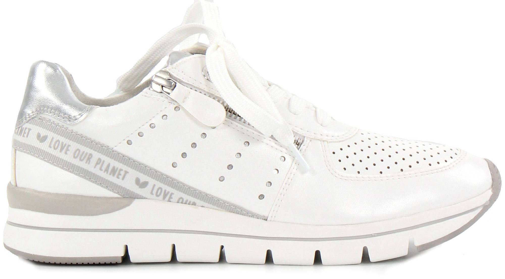 Marco Tozzi Sneakers 23723-24, White - Stilettoshop.eu webstore