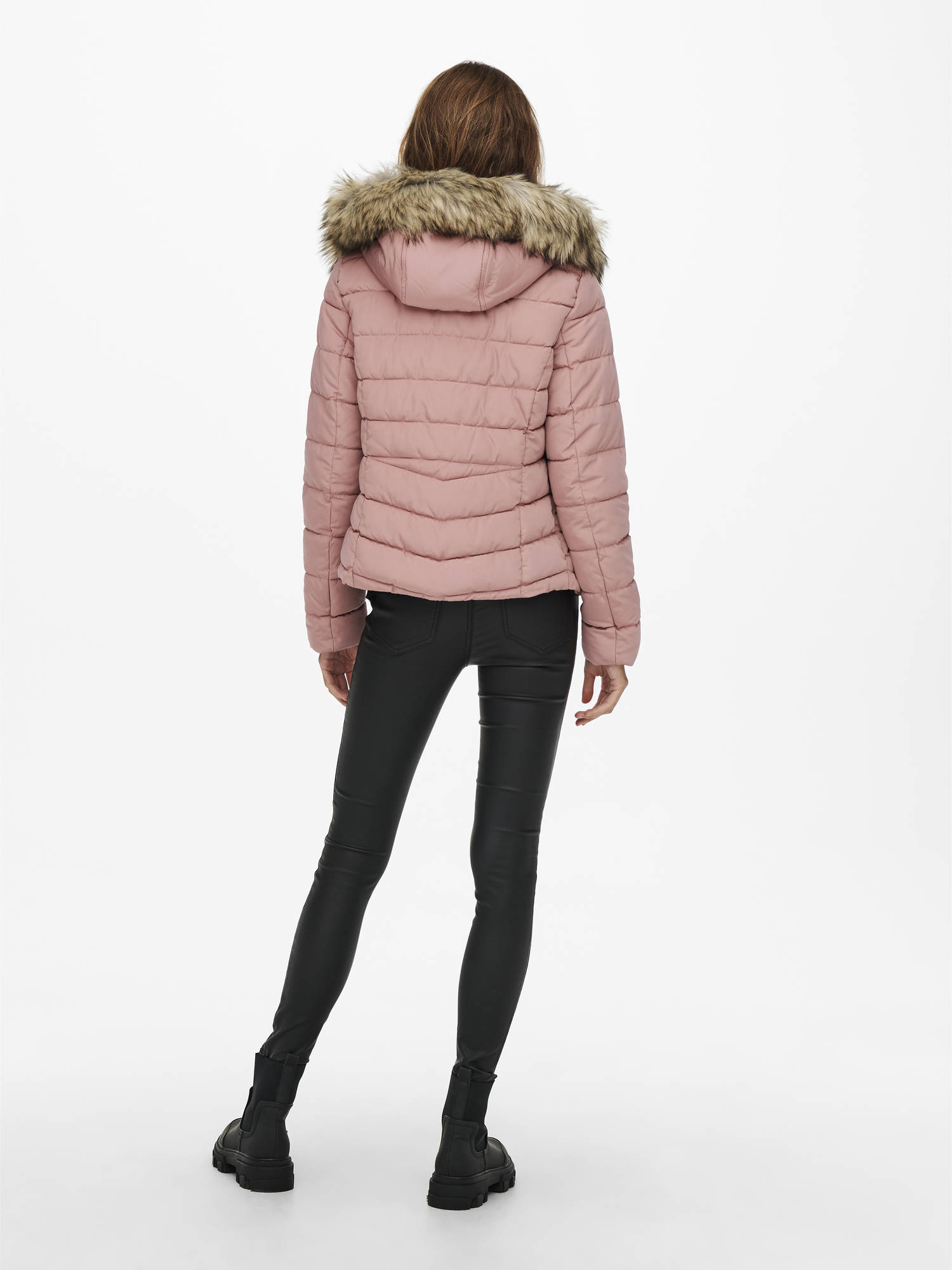 Only Winter Jacket New ellan ash rose - Stilettoshop.eu webstore