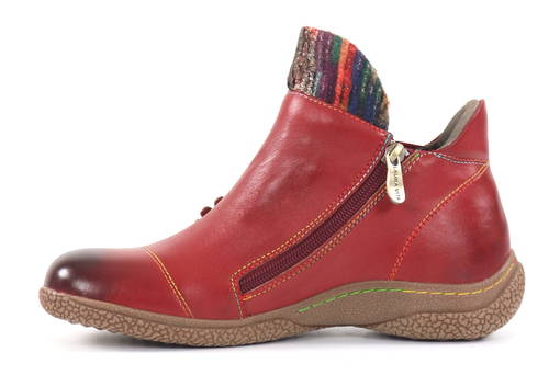 Laura Vita Ankle Boots Goctho 12 rouge Stilettoshop.eu webstore