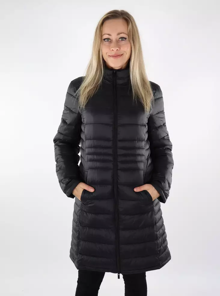 Vila women s lightweight quilted coat Sibiria black beauty Stilettoshop.eu webstore