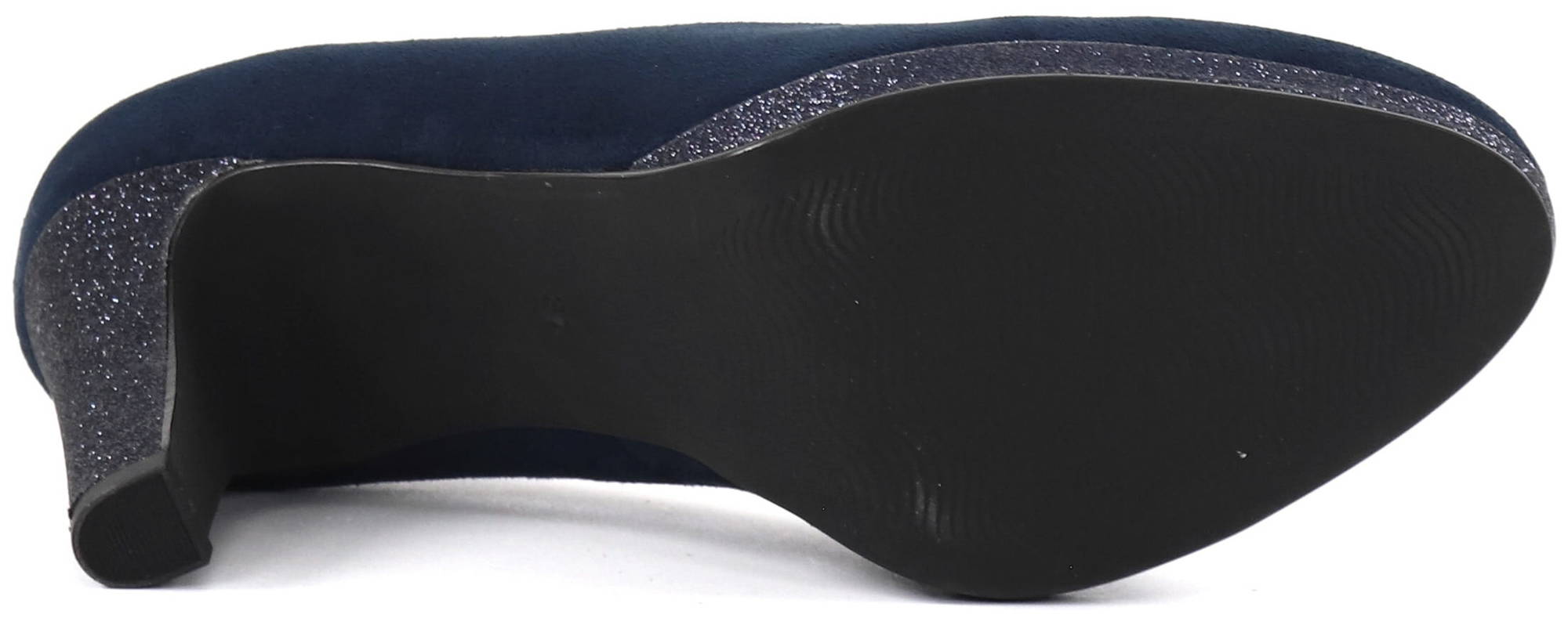 Marco tozzi sale navy court shoes