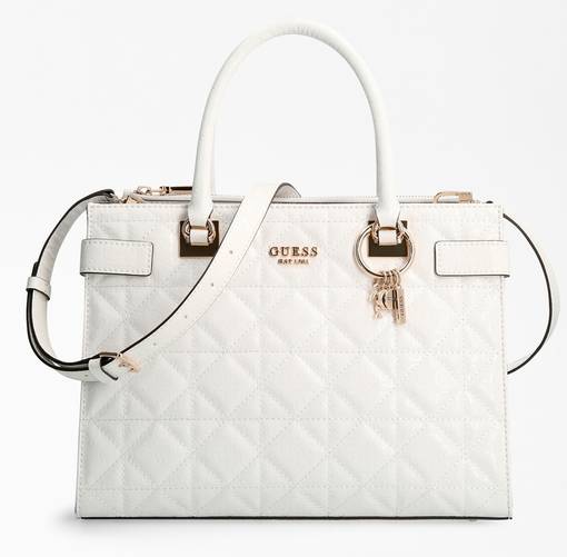 White discount guess bag