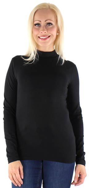 black shirt turtleneck