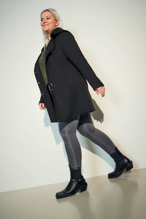 Stilettoshop.eu Coat Women\'s Carmakoma Sedona walnut webstore - light Plus Only size