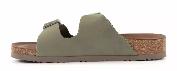 Skechers women s Mules 163317 OLV ARCH FIT GRANOLA SUNNY GREEK olive Stilettoshop.eu webstore